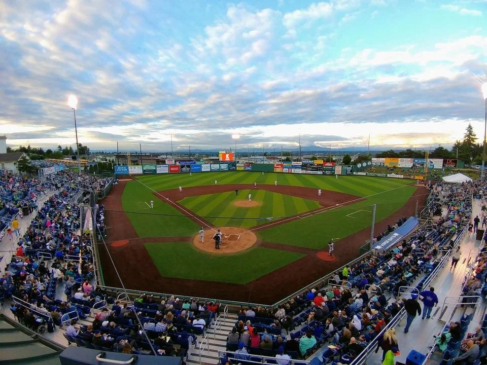 Night out at the Aquasox