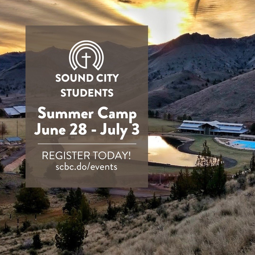 We're super excited about camp this year at Washington Family Ranch in Oregon. Register today to save your spot. scbc.do/events

#soundcitystudents #summercamp