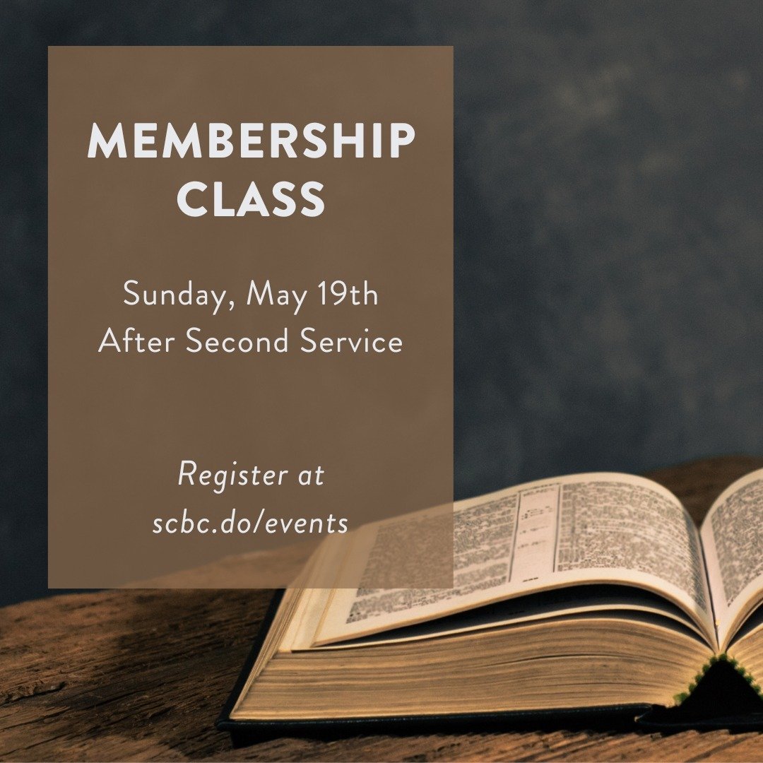 Want to know what membership means at Sound City or why it is important? Join us for lunch and find out all you need to know. scbc.do/events

#churchmembership #soundcitybiblechurch #lynnwoodchurch