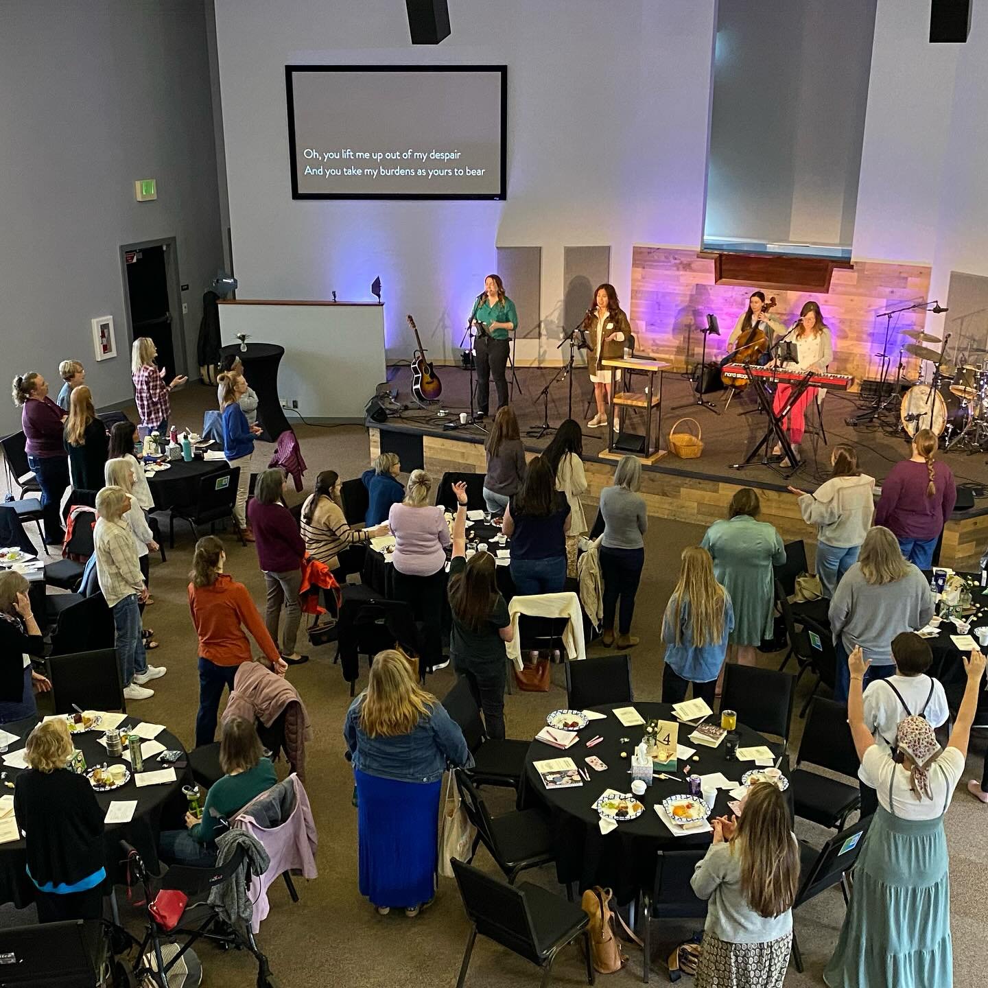 Our Story - God&rsquo;s Story. Our women&rsquo;s event today was filled with fellowship, worship, teaching and good food. Thank you to all those who helped put this day together!