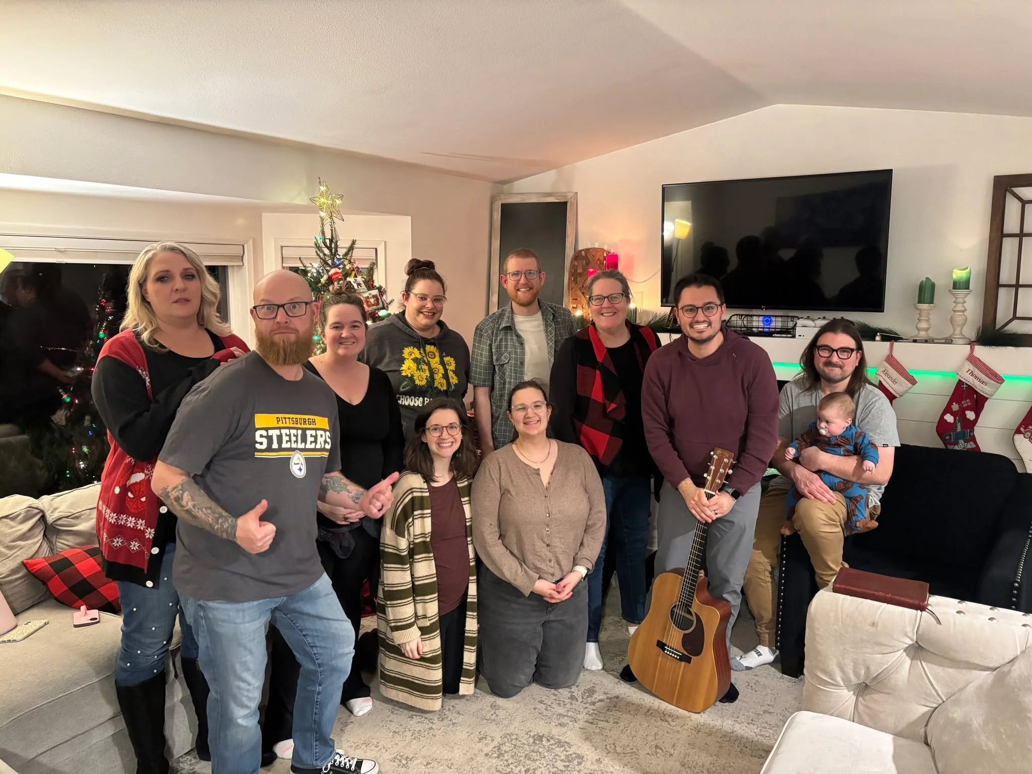 Community Groups, like the Smith group, celebrate life together. If you're not connected to a Sound City community group, we encourage you to give it a try. It's one of the ways that we, as a church body, stay connected, support each other, and encou