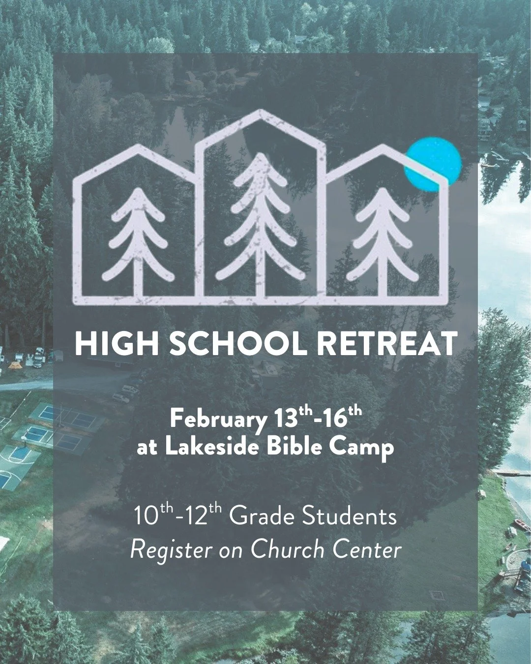 High School Winter Retreat is next month. 10th-12th graders, sign up for a weekend away on Whidbey Island and enjoy a weekend of worship, teaching, and activities with students from other area churches. Details and registration are on Church Center o