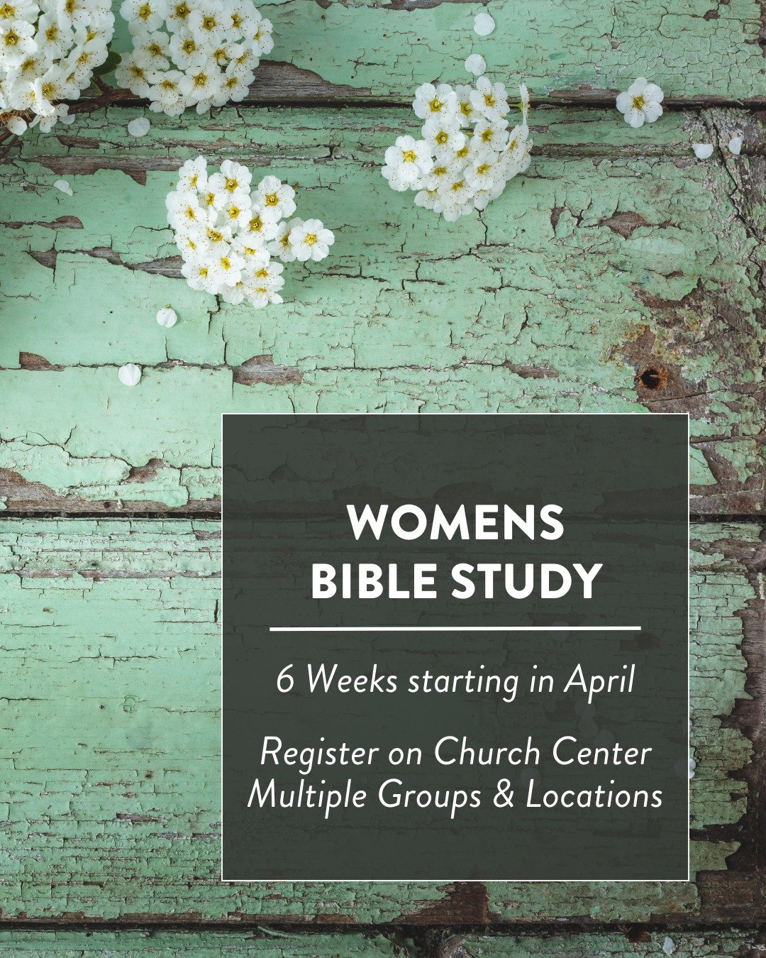 Next week, Womens Bible Study groups kick off 6 weeks of study through 1 &amp; 2 Timothy. There are three different groups meeting throughout the week. Sign up to reserve your spot on Church Center.

#soundcitybiblechurch #soundcitywomen #groundedscr