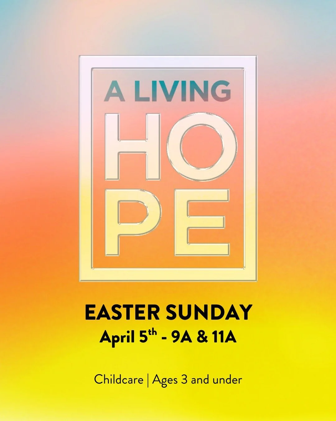 This week, we remember to remember that through Jesus and his sacrifice we have a LIVING HOPE. We hope that you'll join us this coming Sunday to celebrate with great joy the resurrection of Christ. Services at 9am and 11am. Find us on scbc.do for mor