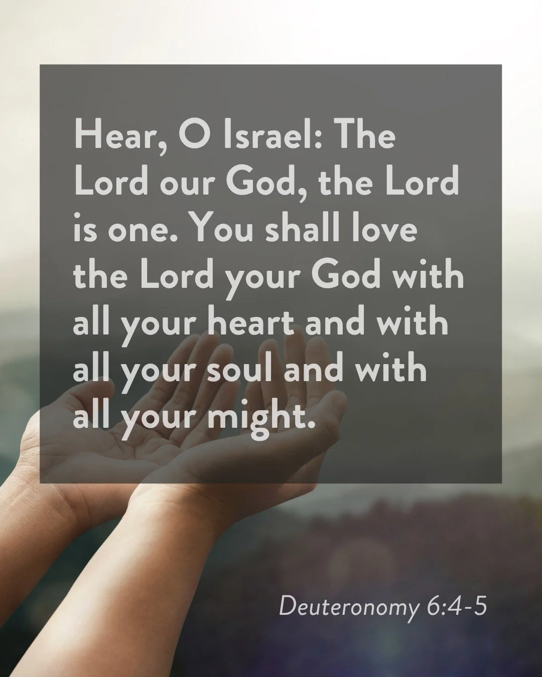 From the very beginning, God has not simply wanted our attention, but our affection. He calls His people to wholehearted devotion&mdash;to love Him with everything we are. This scripture reminds us that God is not after a divided heart. He alone is w