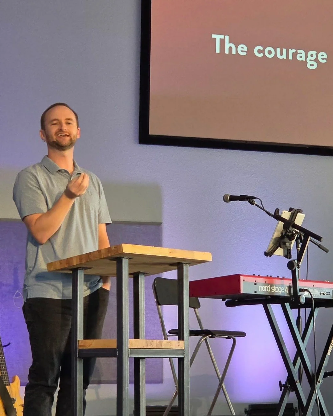 This week, Pastor Reece, taught through Acts 22 focusing on the Courage of Paul...not that Paul's courage came from his own strength or resume, but it came from Christ, the one who looked on Paul in forgiveness, set his path before him, and gave him 