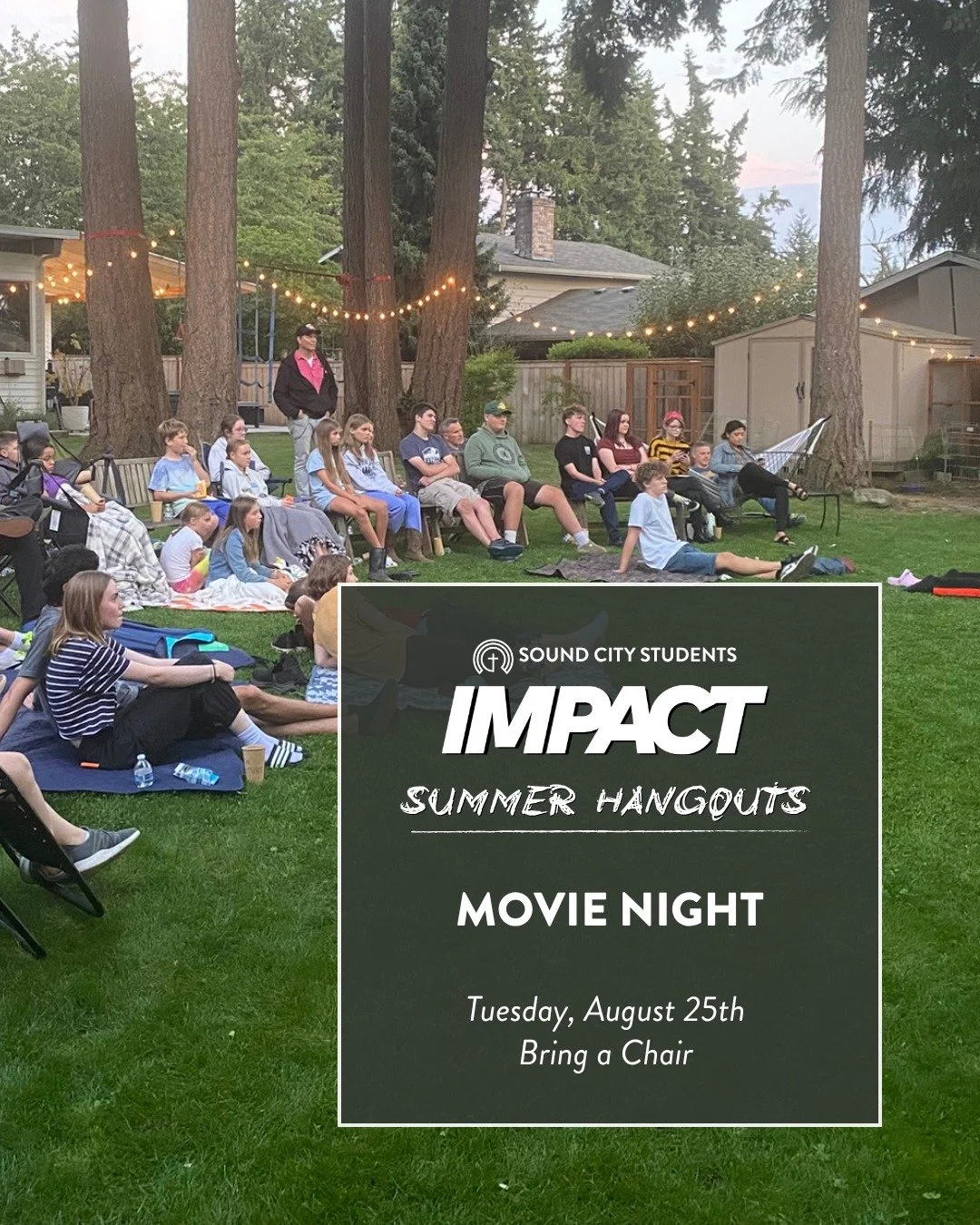 Next Tuesday is our last Student Ministry Summer Hangout. Join us for a fun evening of games and an outdoor viewing of the movie, The Princess Bride. Bring a chair or blanket to sit on and a bag of your favorite candy to add to our "Candy Salad&