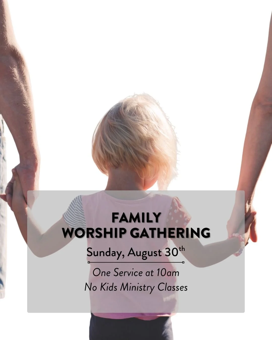 This Sunday we're having a family-style service to give our Kids Ministry volunteers a day off. All kids will join their parents in the service as we worship together. We'll have coloring pages available to keep those little hands busy. 

#soundcityb