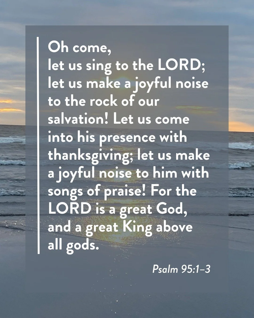 Every week, we spend our lives surrounded by competing voices telling us what is real, what matters, and who we are. But when we gather as God&rsquo;s people, we remember again what is most true: the Lord is the great God, the great King above all go