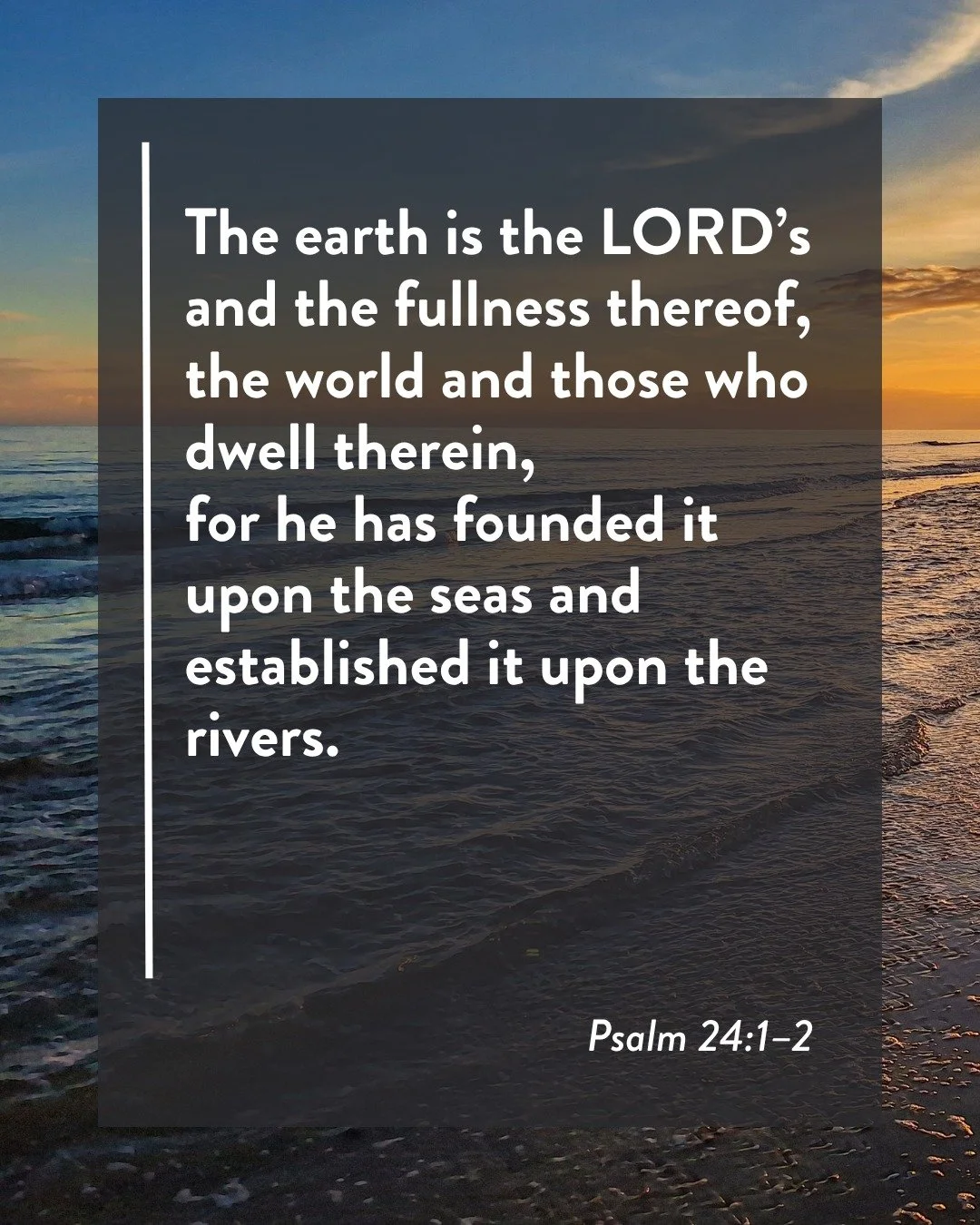Everything belongs to God: the world we inhabit, the people around us, and the resources entrusted to our care. Our work matters because we get to care for what belongs to him. The ordinary places where we spend our days are places where we can honor