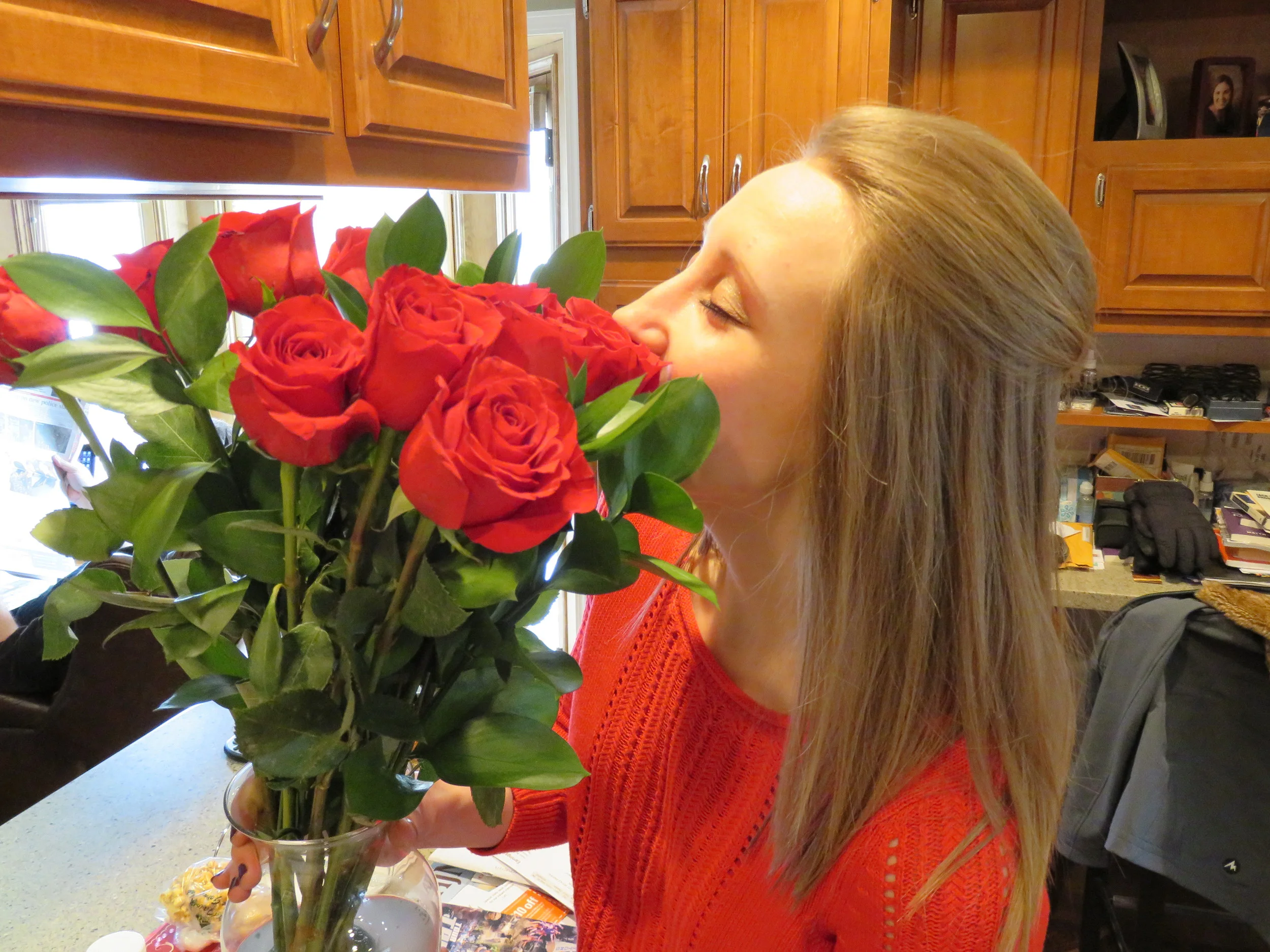 Look how much she loved them!
