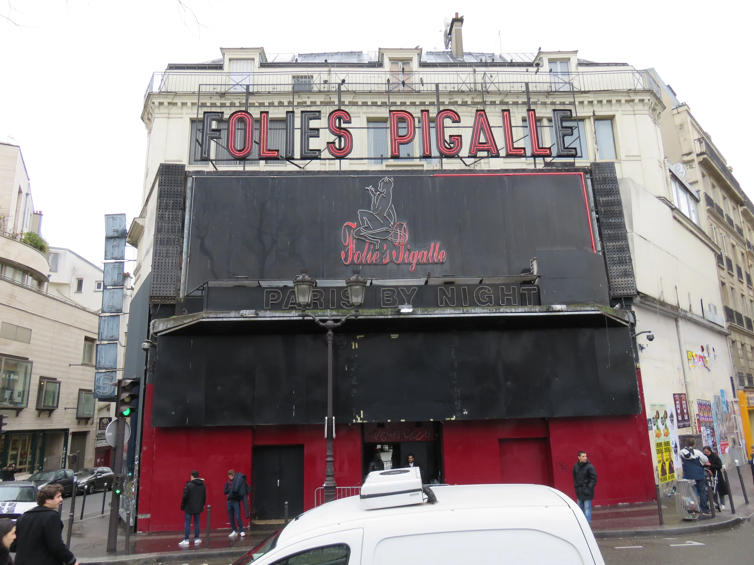 What I assume to be a Paris strip club