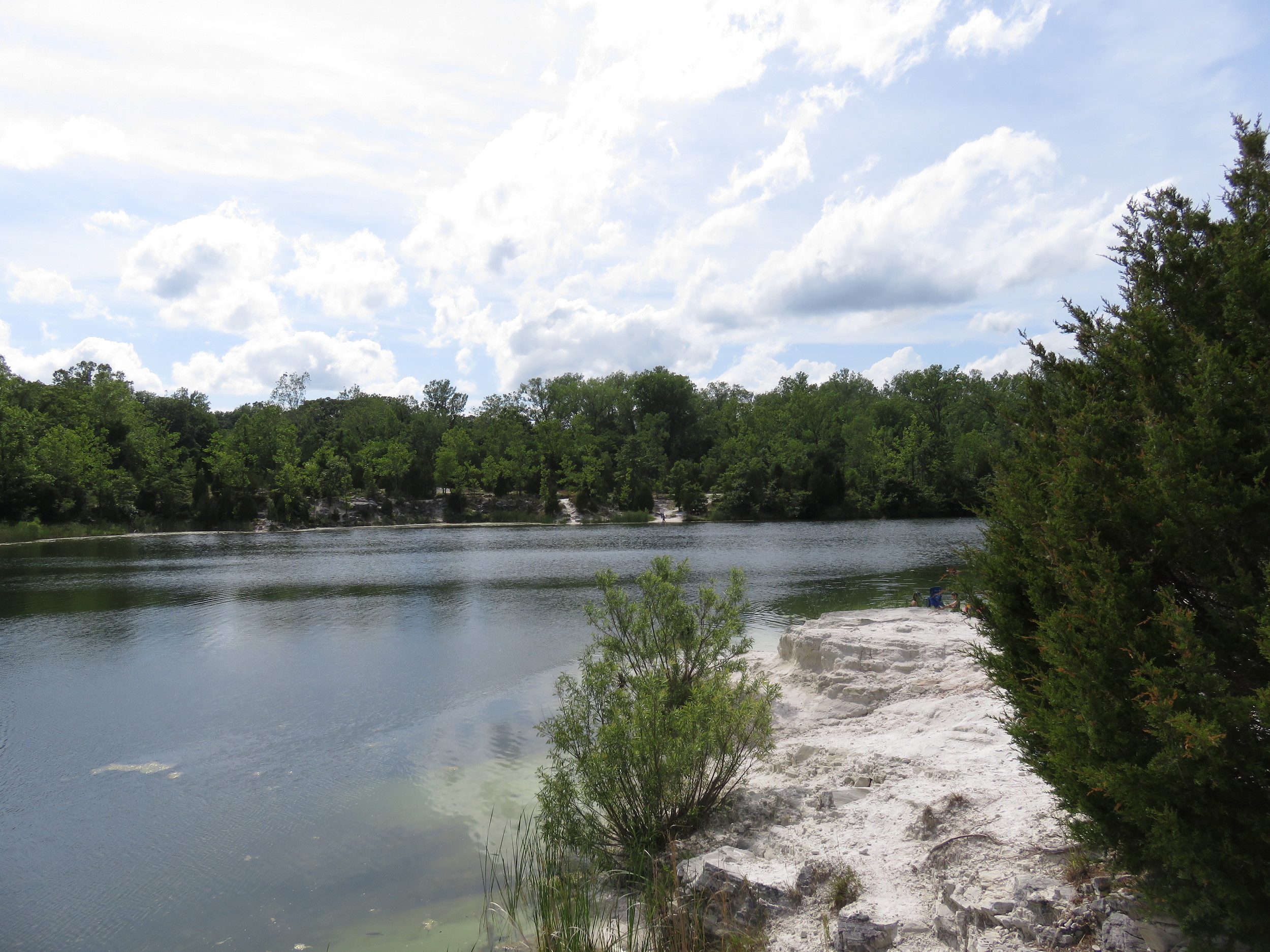 Klondike Park limestone quarry