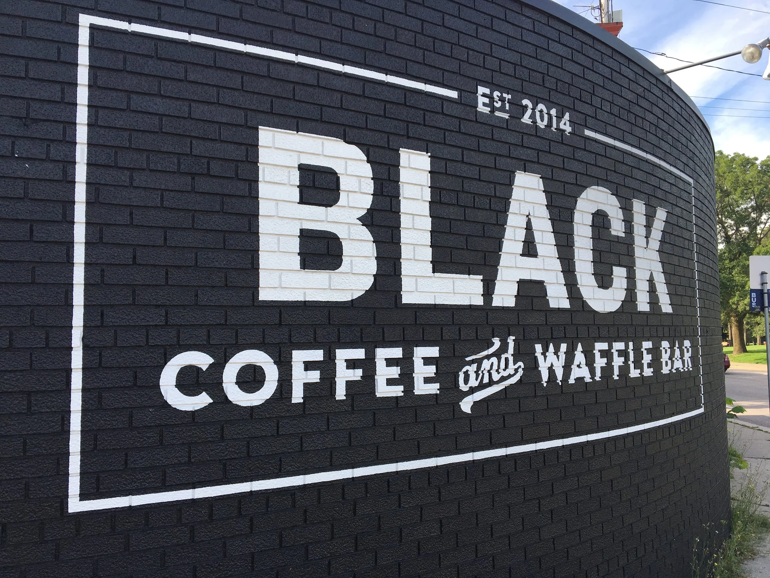 Black Coffee and Waffle Bar