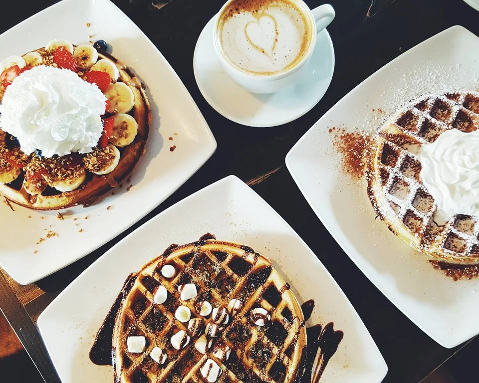 Breakfast at Black Coffee and Waffle Bar