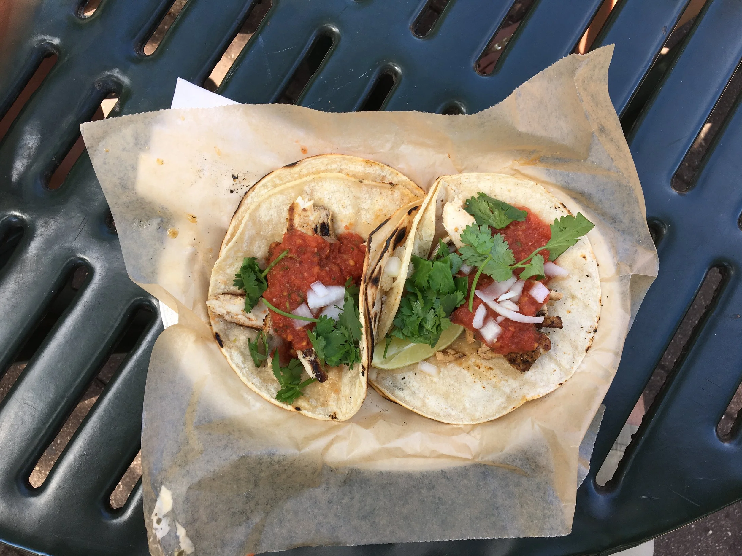 Sea Salt's grilled ma-hi tacos