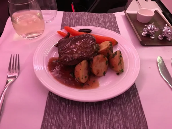 Peppercorn beef fillet