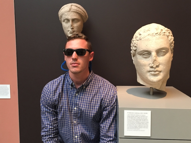 Who knew people wore Croakies throughout the Roman Empire?