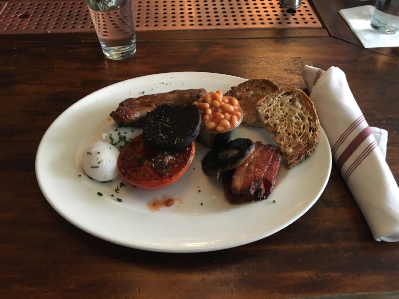 Hefty English breakfast