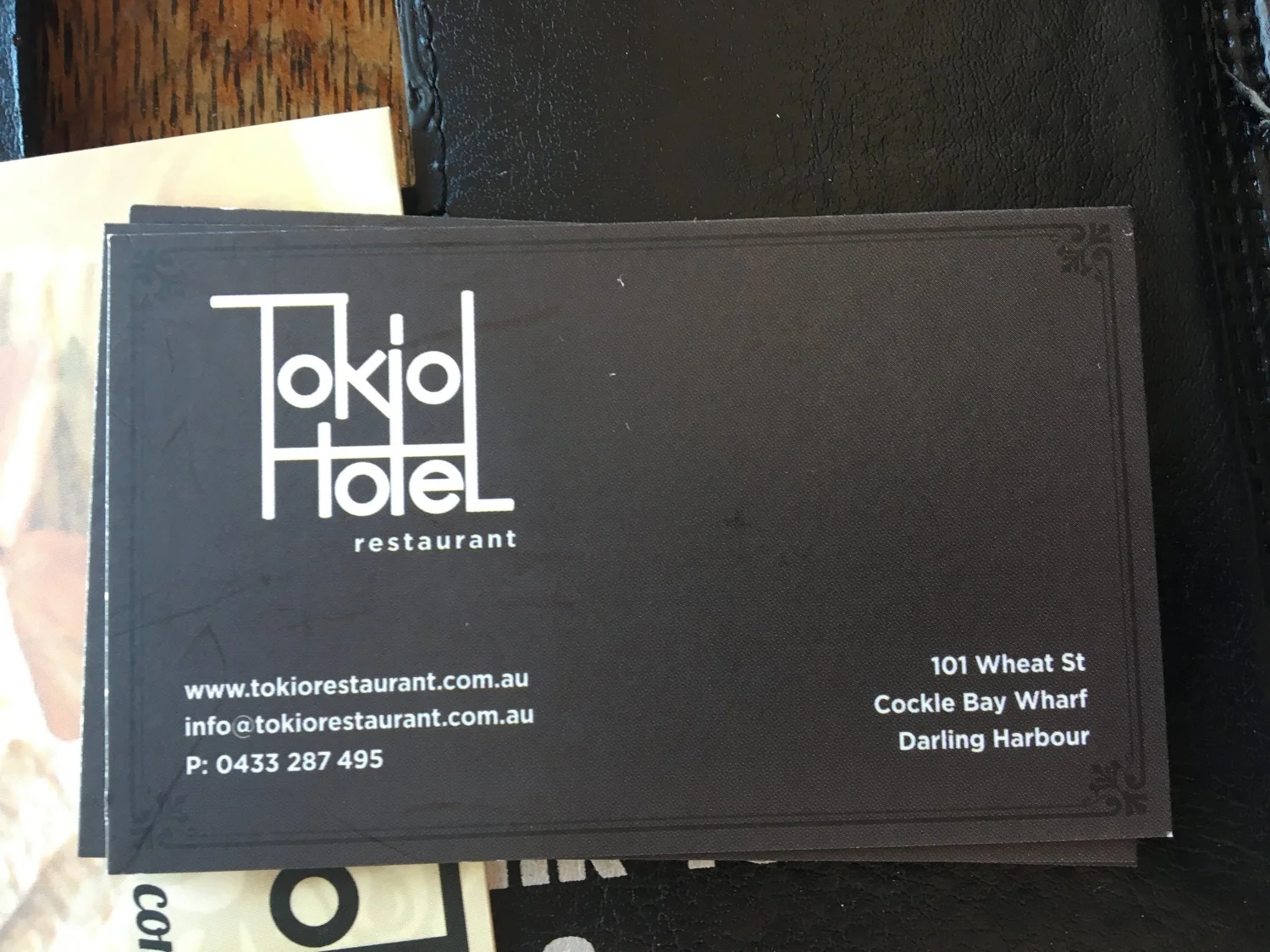 Tokio Hotel Restaurant