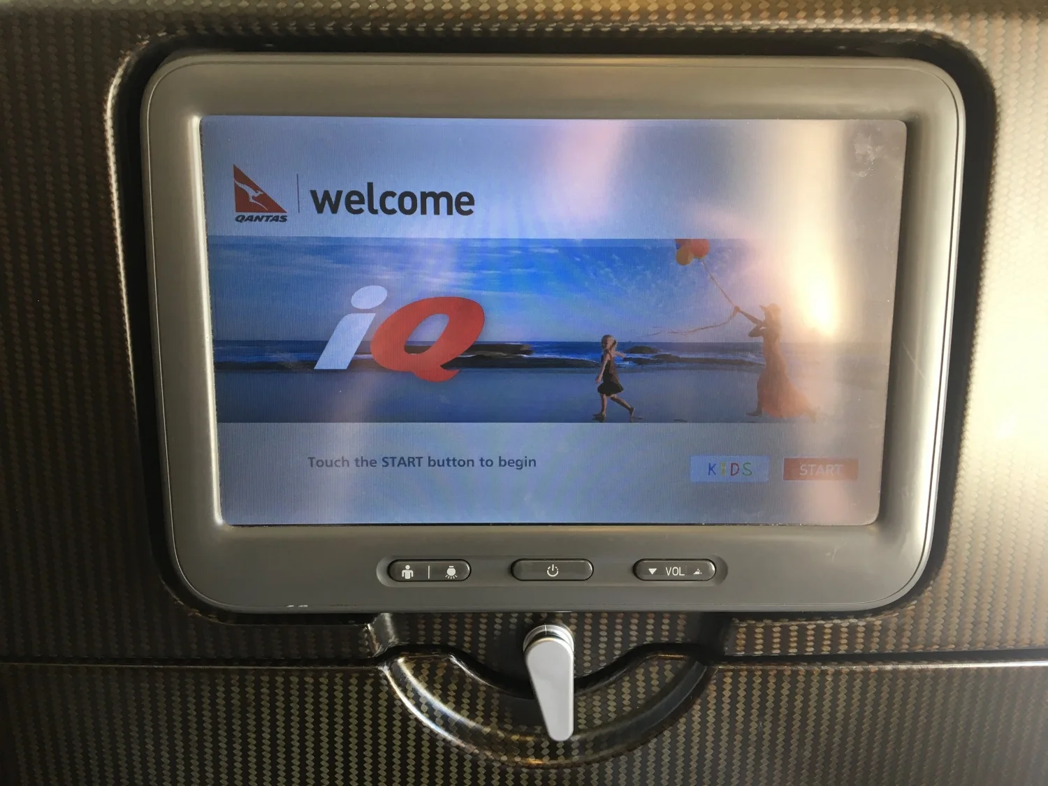 Qantas 747 Economy