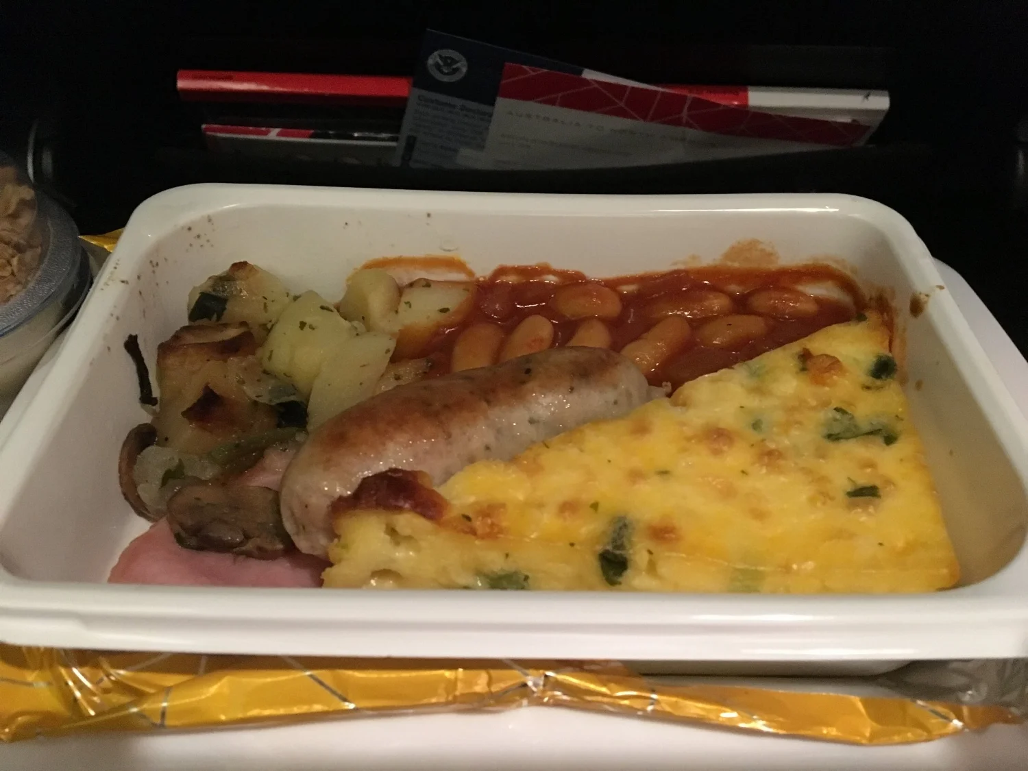 Qantas 747 Economy