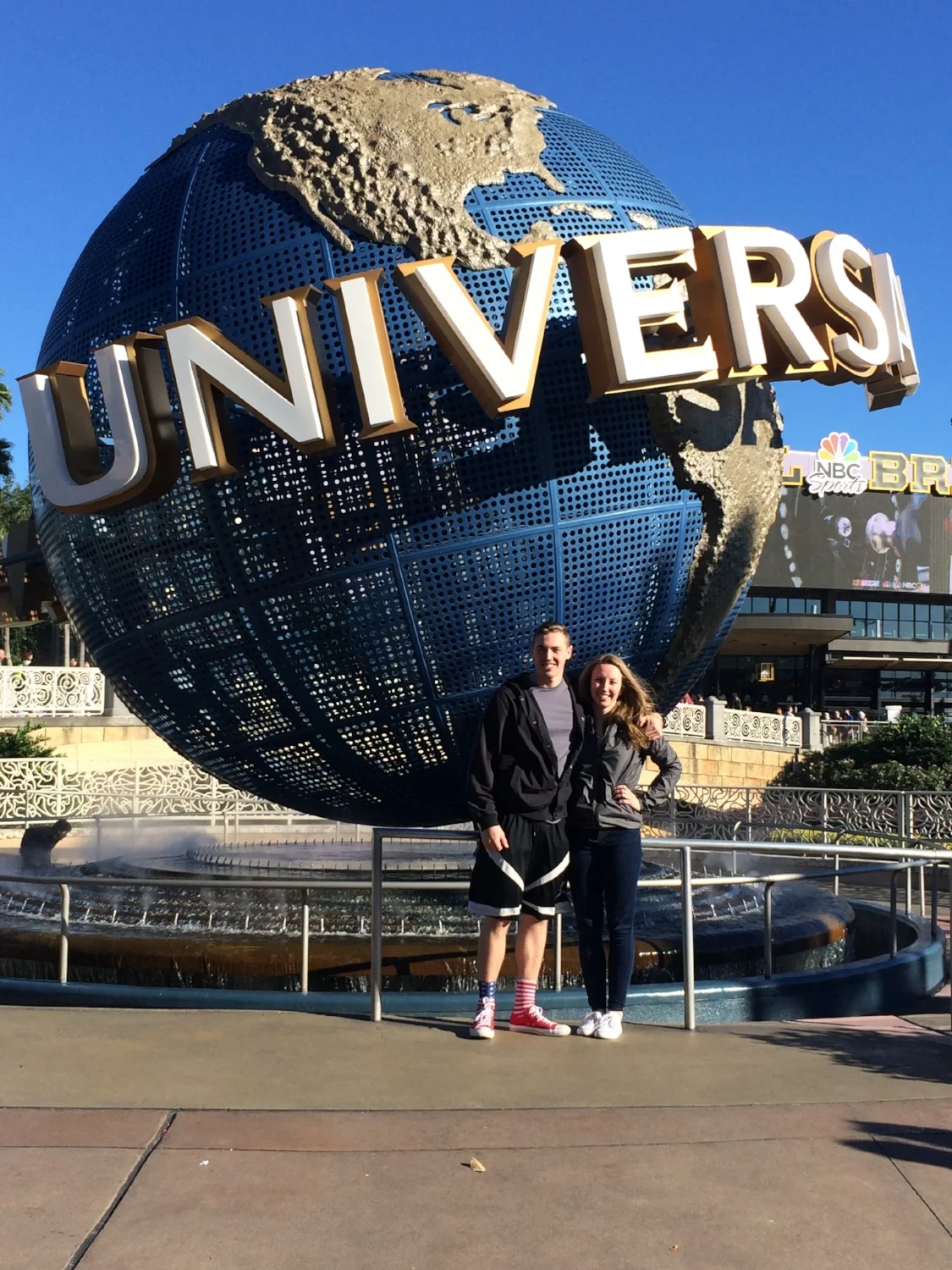 Last year's trip to Universal Studios