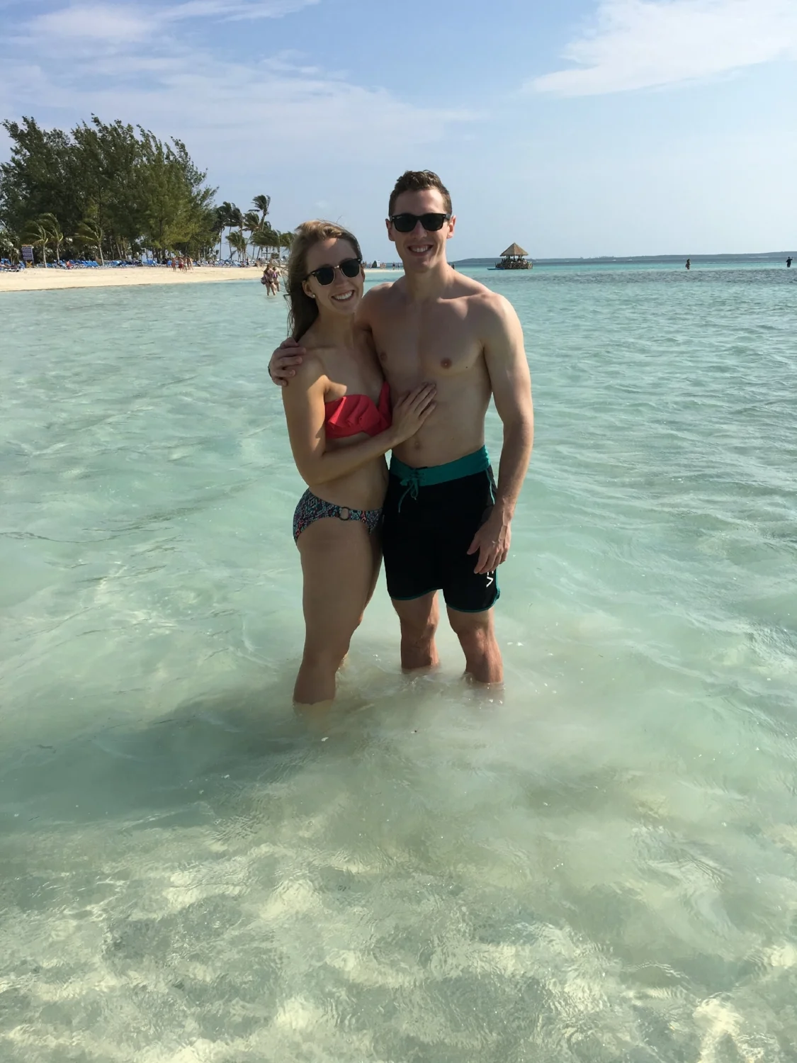 Beautiful beach, beautiful gal. They go hand in hand