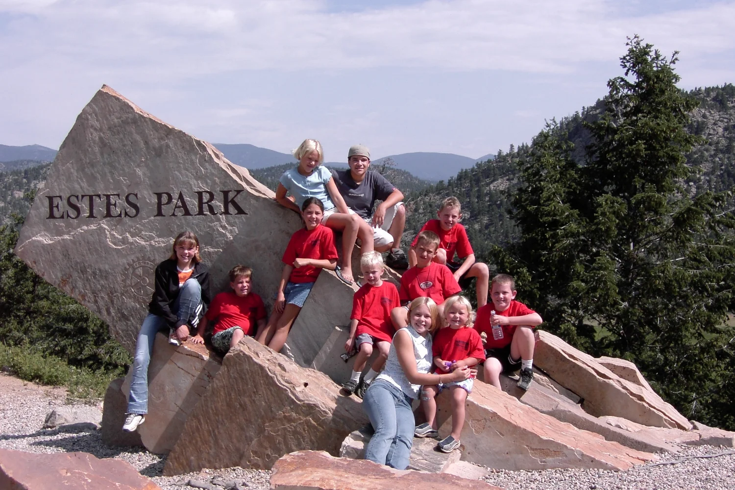 THE LAST TIME WE WENT TO ESTES PARK, COLORADO. CAN YOU FIND ME?