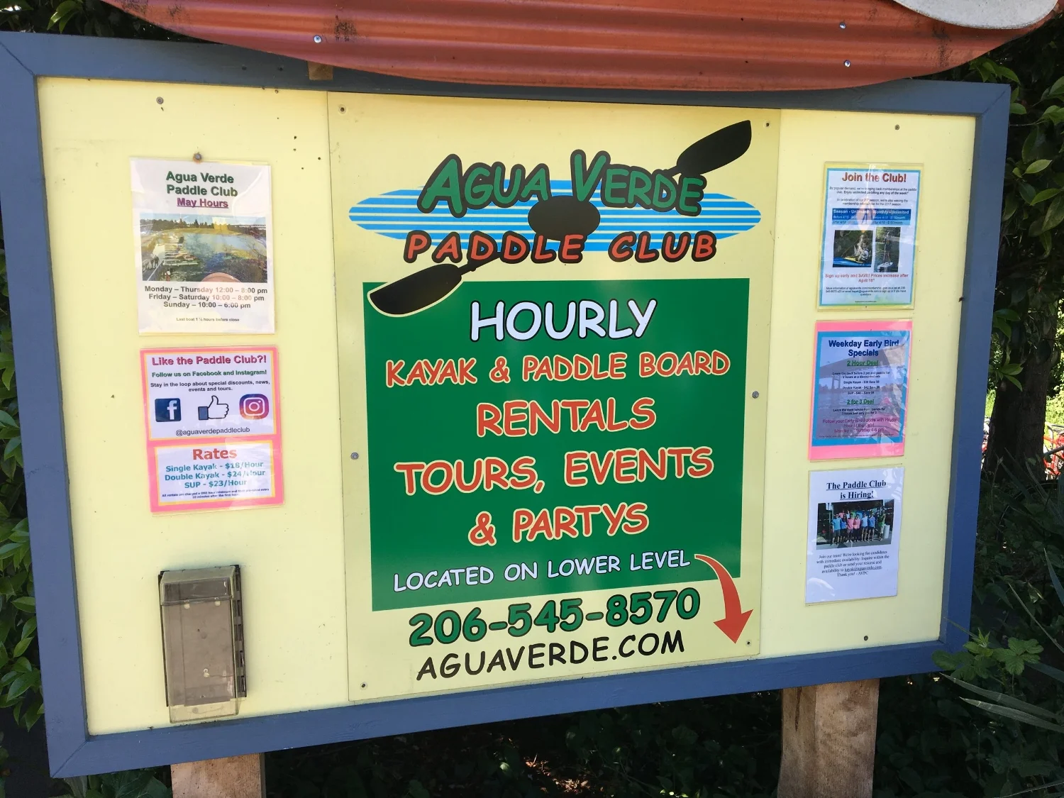AGUA VERDE PADDLE CLUB, SEATTLE