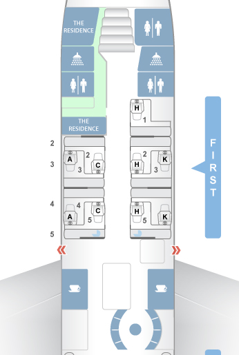 ETIHAD A380 SEAT MAP