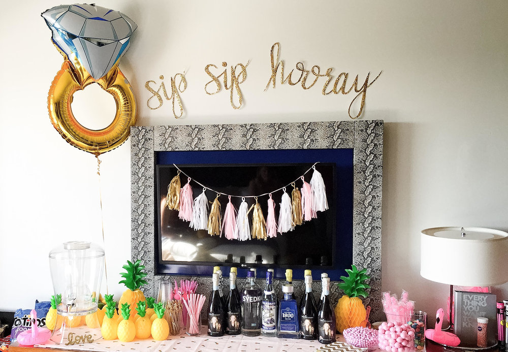 See how cute everything was?! I loved how her and my sweet friend Callie decorated our hotel room!