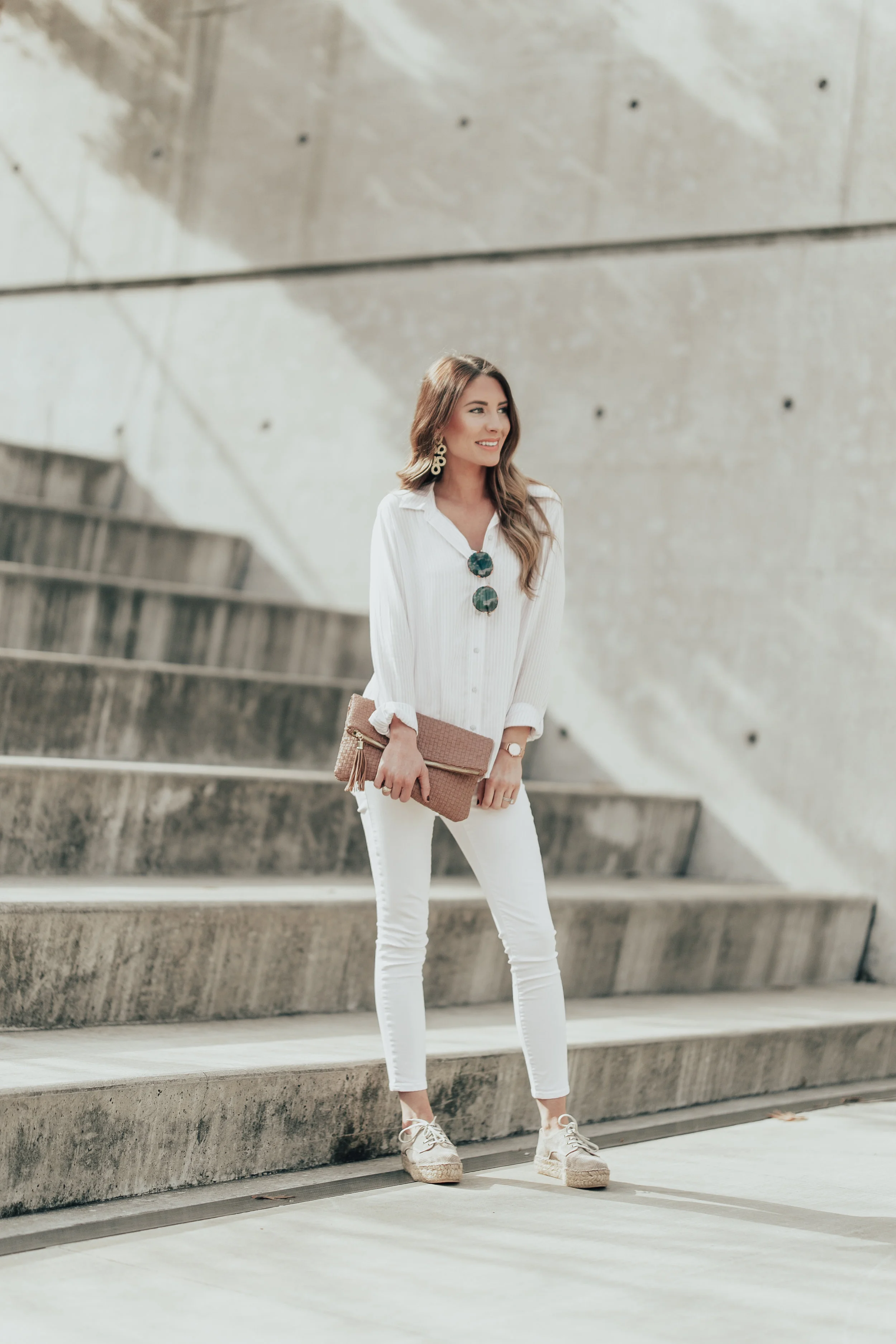 all white espadrilles