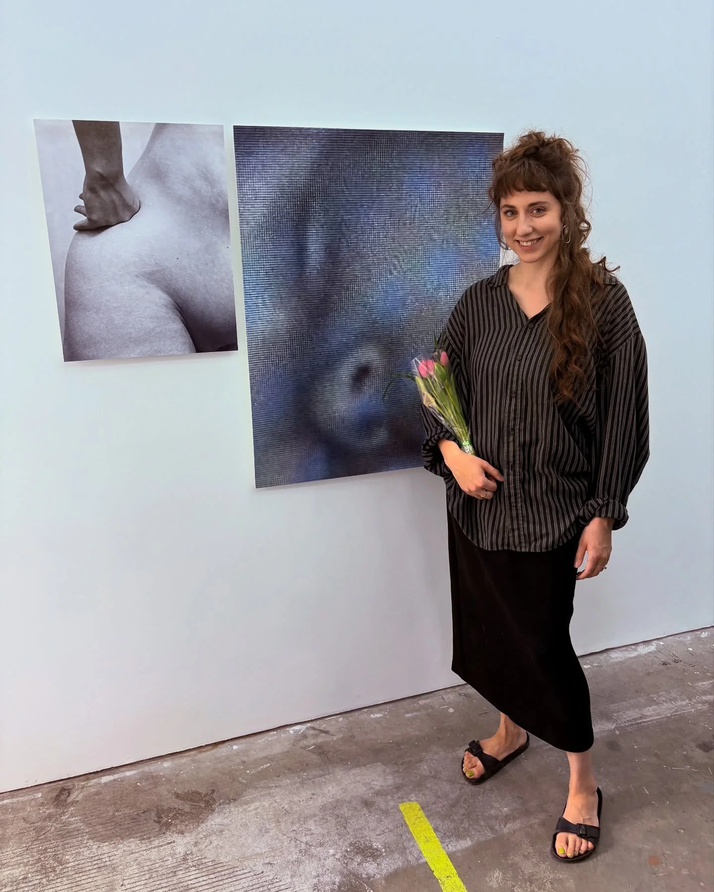 Thank you to everyone who came out to our opening and our artist talk! Feeling very appreciative of all the @motherload_collective members, my family (especially my mom @elizamacken who facilitated the talk today) and my community for all of the amaz