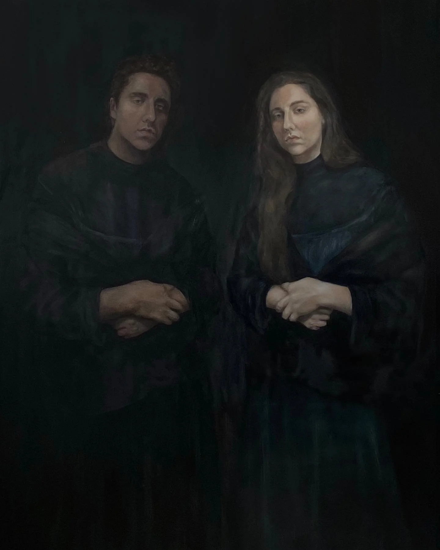 Still untitled for now but complete! This painting is another work connected to the larger series My Brother that I have been working on for just over a year now.  Coming in at 5&rsquo; x 4&rsquo; it&rsquo;s definetly the biggest painting I&rsquo;ve 