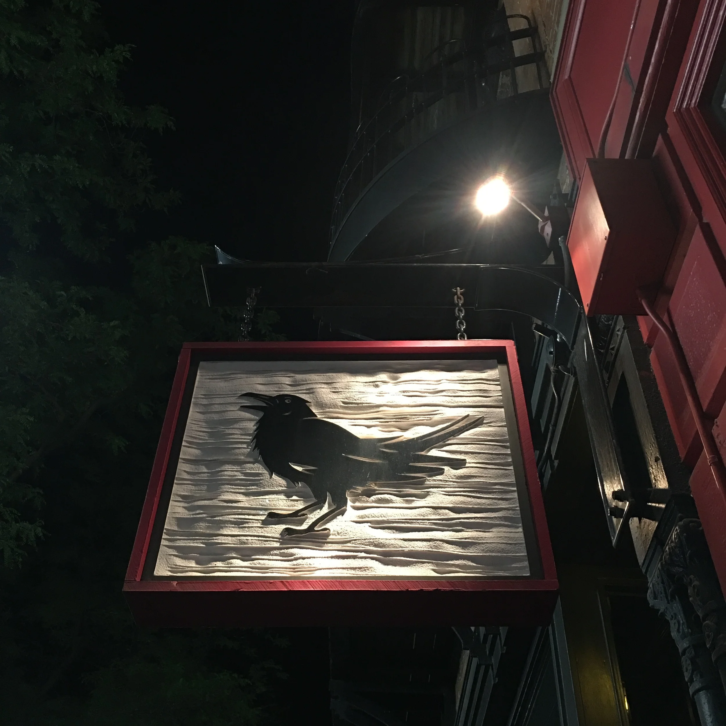 Delicious cocktails at The Raven 