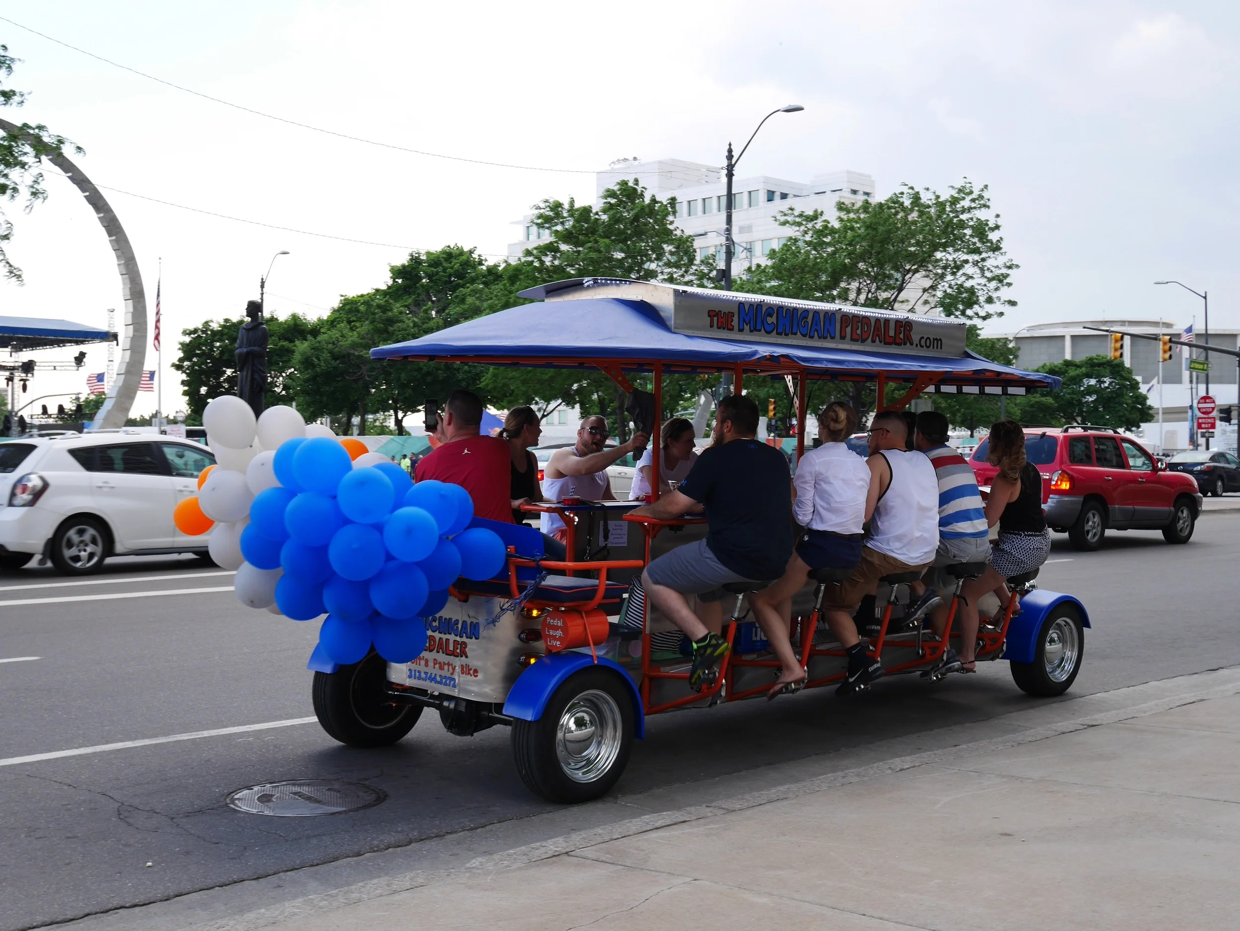 Go for ride and grab a drink 
