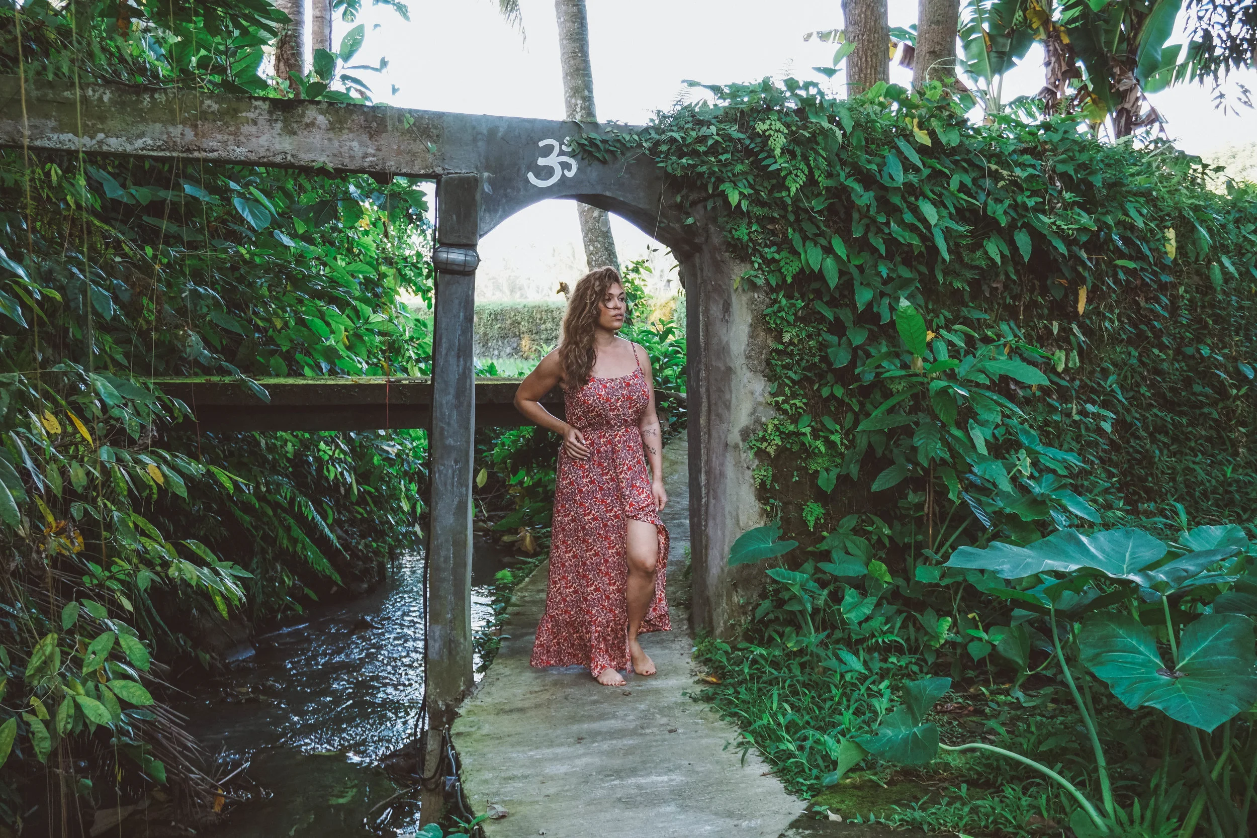 Exploring the grounds of The Shala