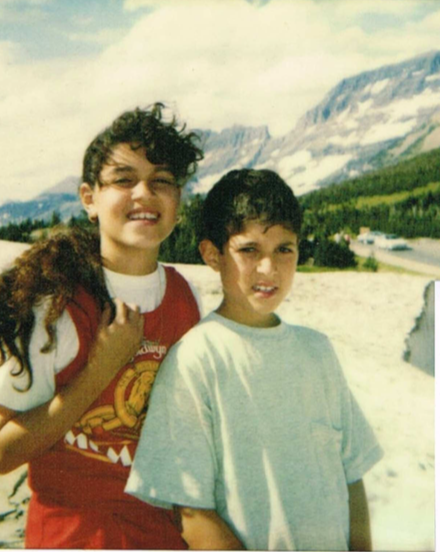Glacier National Park - tanktops and snow