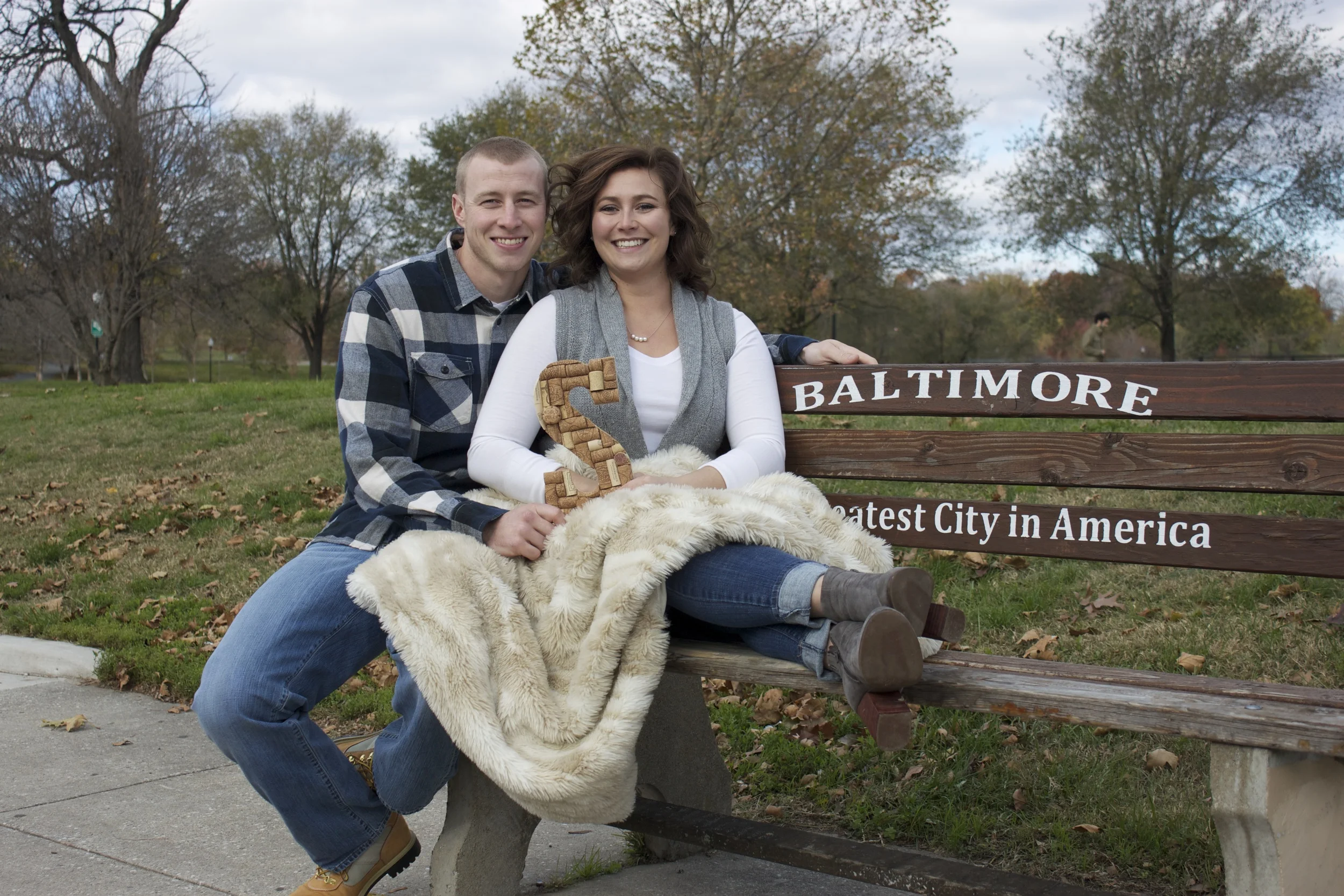  Engagement Portrait at Patterson Park, Baltimore, MD - by Wendy Miller Photography 