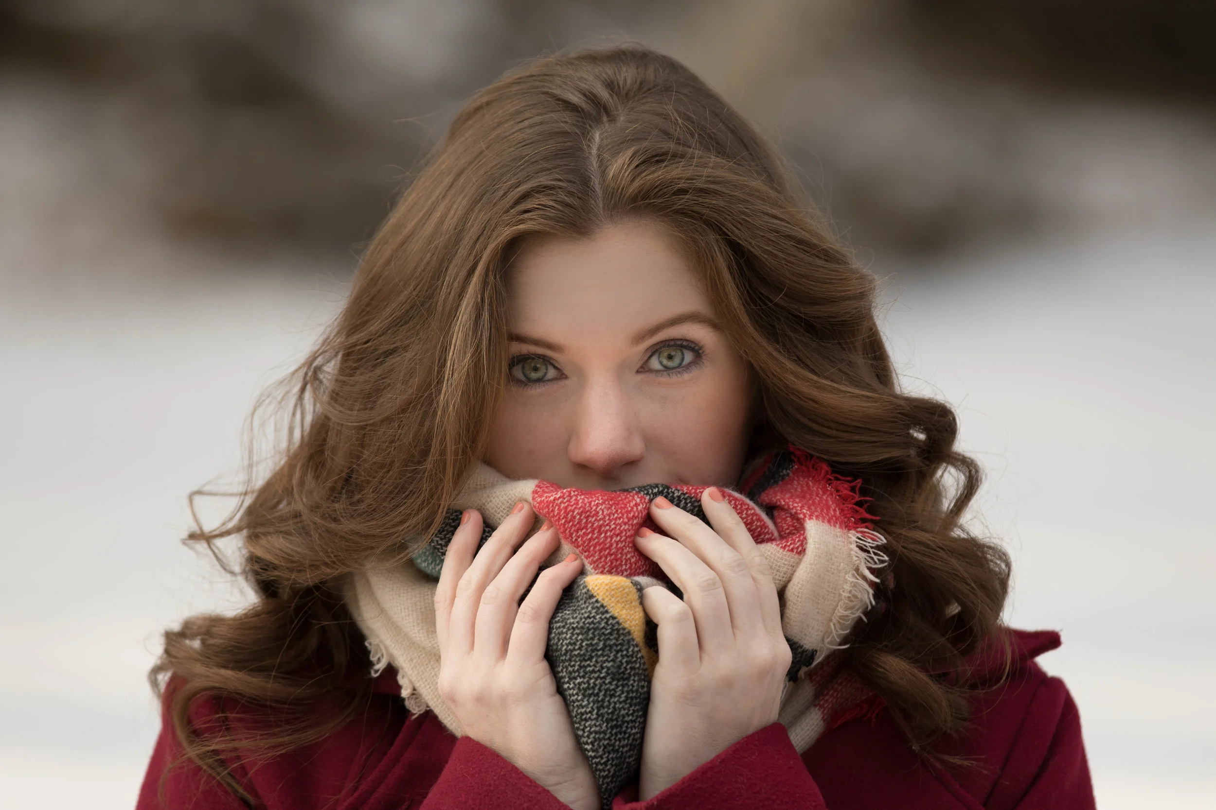 Snowy Day Portrait - Kingsville Maryland Photographer - www.wendymillerphotographymd.com.jpg