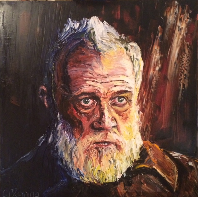 'Richard Harris - The Bull McCabe' Oil Painting