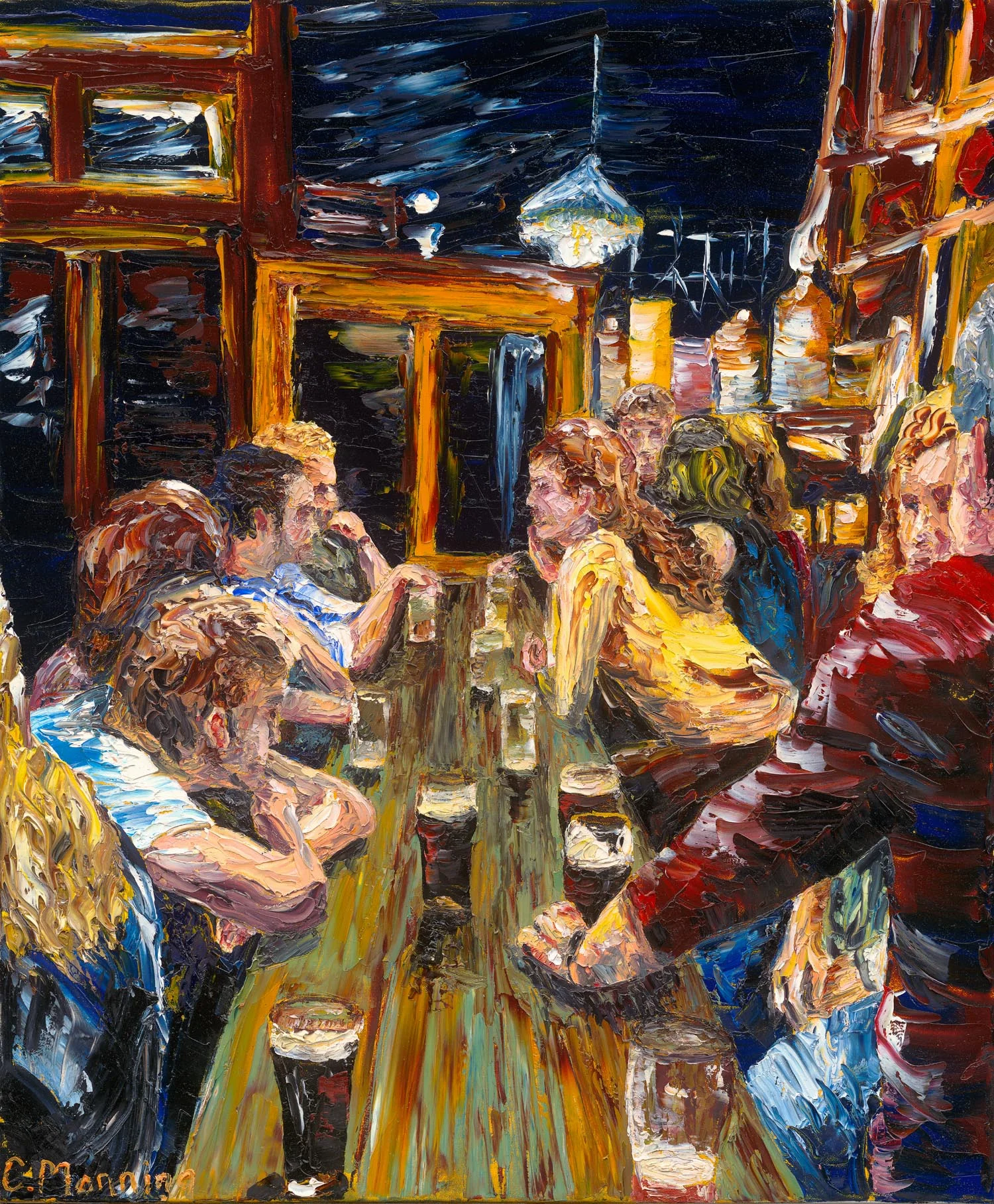 'Dick Macks, Dingle' Oil Painting