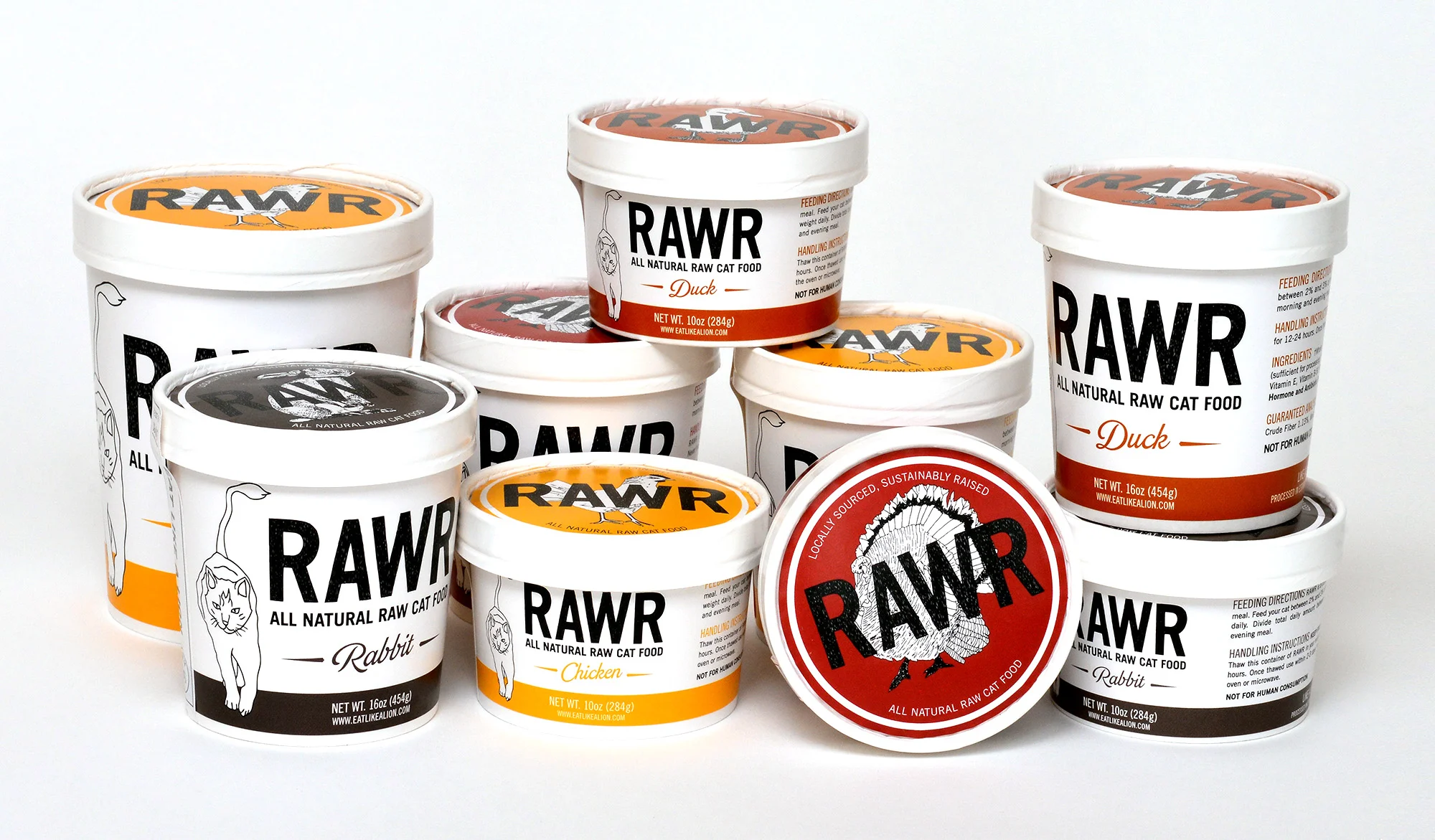 rawr raw cat food