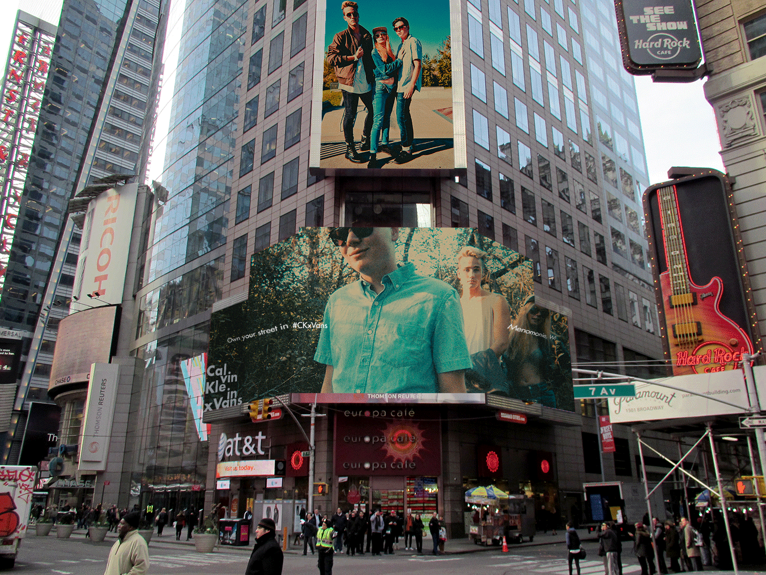Outdoor: Digital Billboard - Times Square, NY
