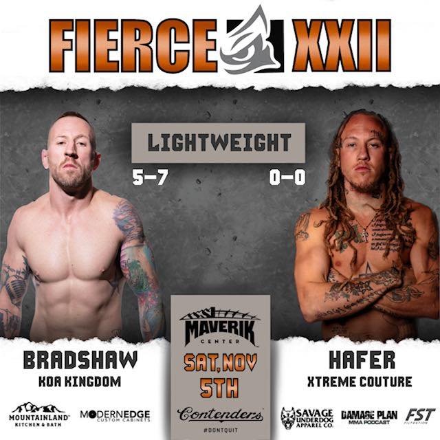 Trever Bradshaw vs Andre Hafer - Fierce Fighting Championship 22