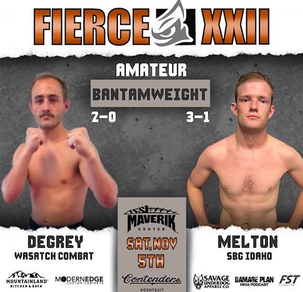 Jared Melton vs Jackson DeGrey - Fierce Fighting Championship 22