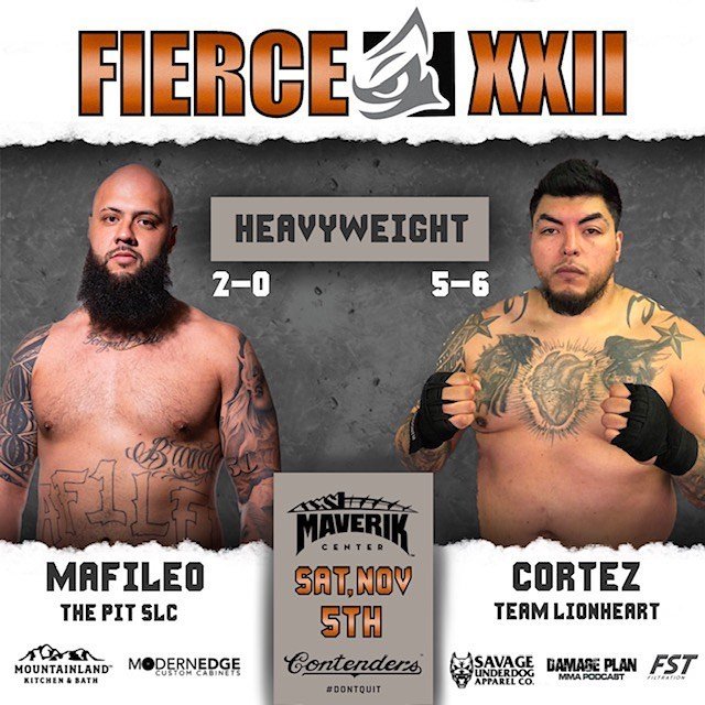 Kent Mafileo Vs Luis Cortez - Fierce Fighting Championship 22