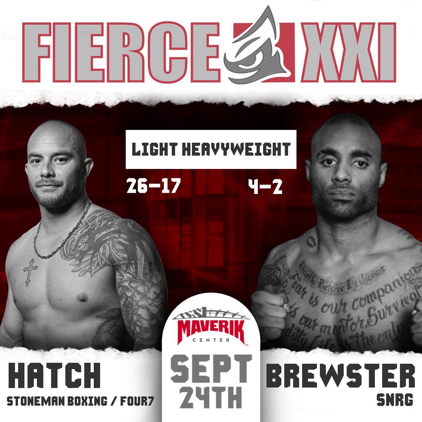 Rafael Brewster vs Jarome Hatch - Fierce Fighting Championship 21