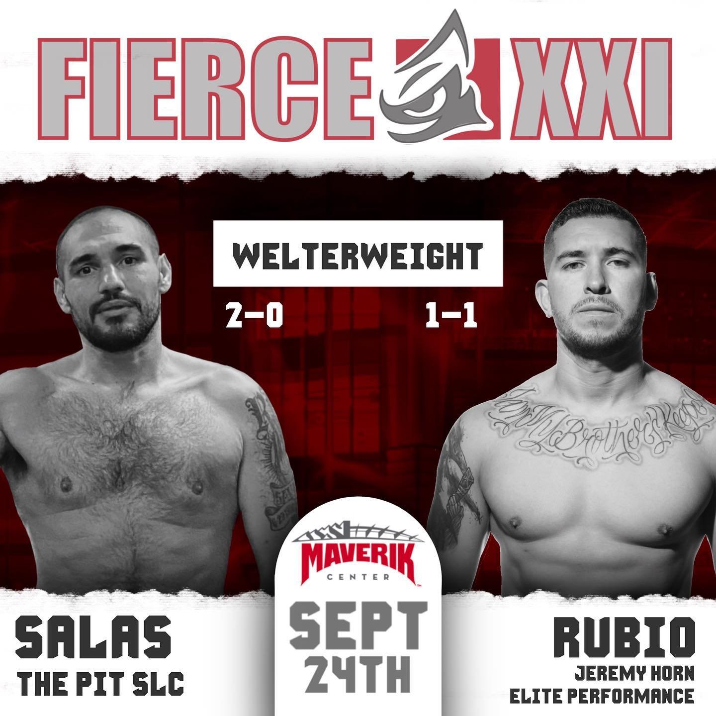 Johann Rubio vs Dominco Salas - Fierce Fighting Championship 21